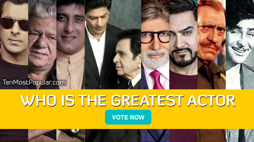 10 Most Talented Actors of Bollywood | Indias Best Actor of All Time