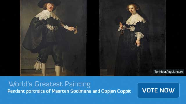 Pendant portraits of Maerten Soolmans and Oopjen Coppit