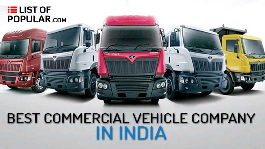 Best Commercial Vehicle Company in India | Top 10 List of Popular