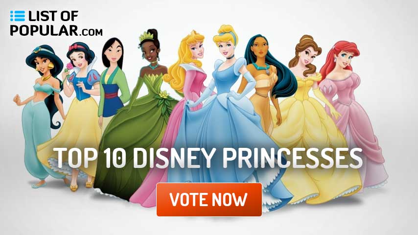 Who is the Best Disney Princess - Top 10 Disney Princesses List