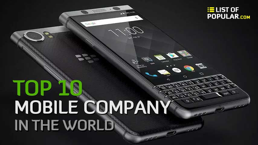 Top 10 Mobile Company in the World | List of Best