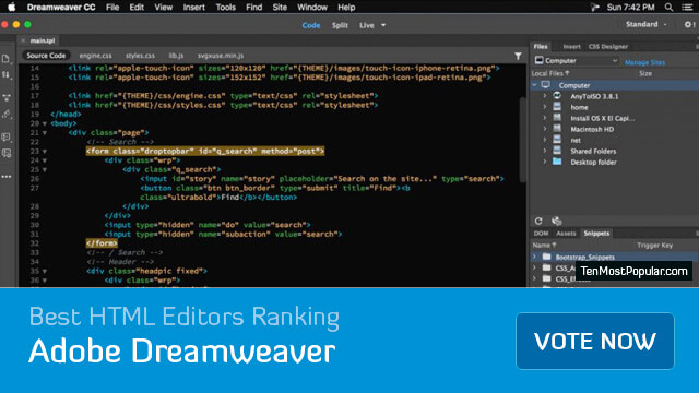 Adobe Dreamweaver