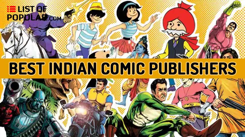 Top 10 Best Indian Comic Books Publishers | List of Popular