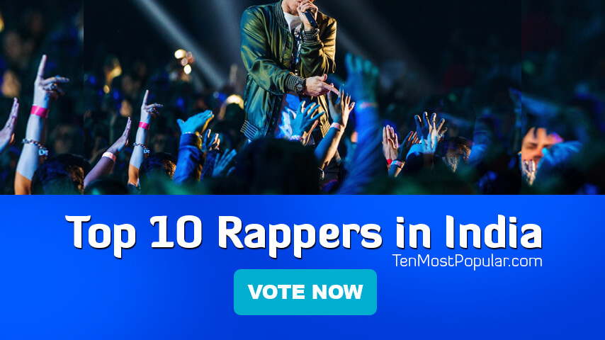Top 10 Rappers in India - Ten Most Popular Indian Pop Artist List