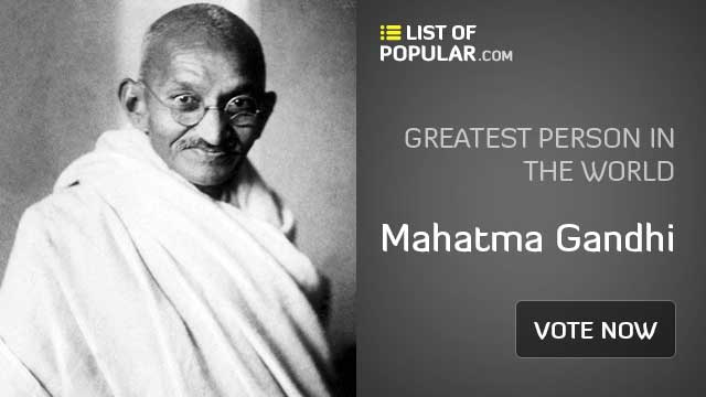 Mahatma Gandhi