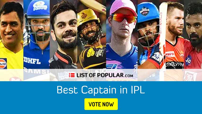 Who is the Best Captain in IPL | List of Popular