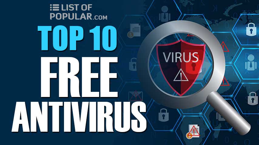 Top 10 Best Free Antivirus 2020 | List of Popular