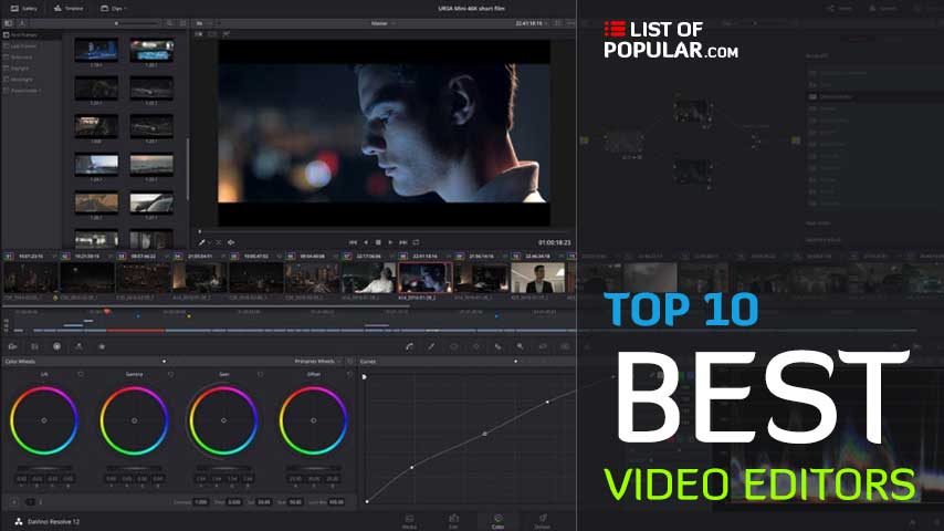 Best Video Editor List | Free and Premium Movie Editing Software